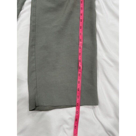 Mango Straight Fit Green Pants/Trousers Women's Pant Size US 8 - Picture 7 of 7